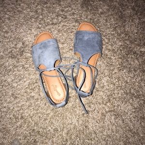 Dusty Blue Sandals
